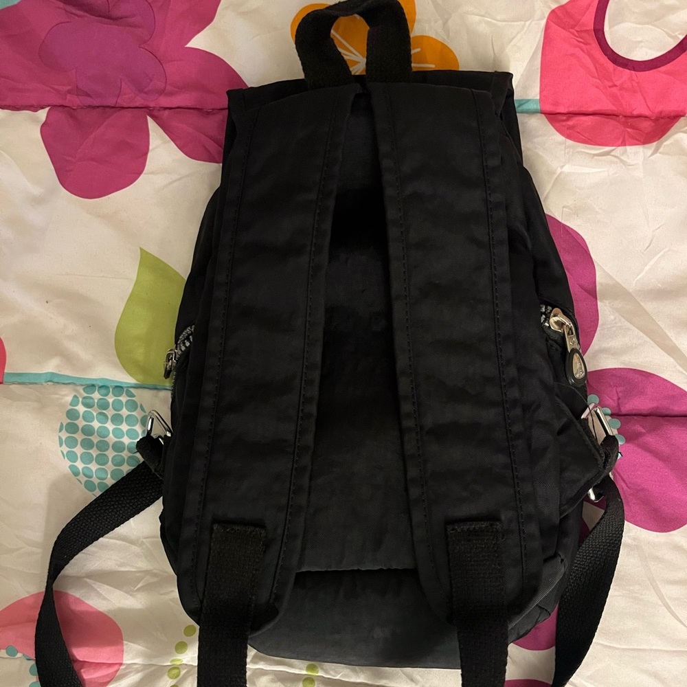 Black Mini Backpack - Picture 3 of 8